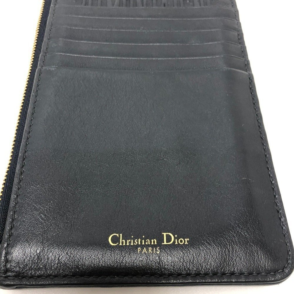 CHRISTIAN DIOR Blue Canvas Shoulder Bag - Picture 10 of 15